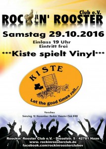 poster Kiste 29 OK Vinyl